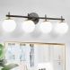 Lámpara de tocador de baño de 4 luces, Caja dañada, 7-3, 99999900232495