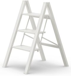  Escalera de 3 Escalones Para Decoración Blanca, Sin Empaque, 99999900280193, 7.2