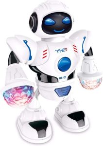 Robot Musical Con Luces Coloridas; Caja Dañada; Pequeñas rayas; 99999900285212; 14