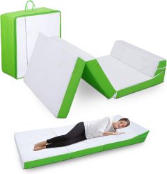 Colchón Plegable de Espuma Viscoelástica 4 Pulgadas, Caja Dañada, 99999900287499, 12