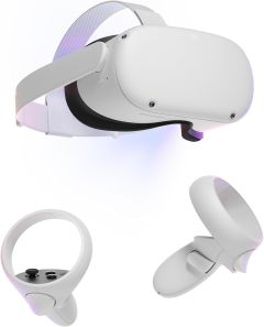 Gafas de Realidad Virtual Meta Quest2 128GB ; Caja Dañada; Rayones mínimos no captados por la cámara; 99999900268523; 1.3
