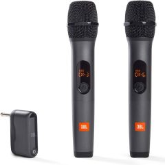 Sistema inalámbrico JBL 2 micrófonos con receptor de doble canal; Caja Dañada; 99999900290959; 1.4