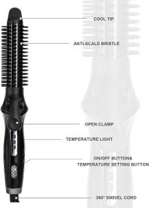 Plancha Rizadora de pelo 2 en 1; CNAIER; Caja Dañada; Rayones mínimos no captados por la cámara; 99999900285680; 8.2