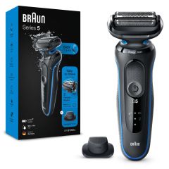 Máquina de afeitar eléctrica recargable Braun Serie 5 5018s; Caja Dañada; 99999900290926; 8.2