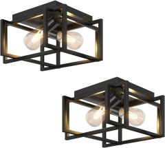 Set 2 Lámparas de Techo Empotradas Feanron, Caja Dañada, 99999900290133, 2.2