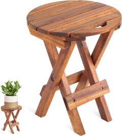 Mesa Auxiliar Redonda de Madera, Sin Empaque, 99999900281268, 15