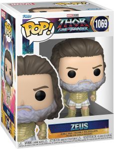 Funko Pop! Marvel: Thor Love & Thunder - Zeus, Caja dañada, 10, 99999900233419
