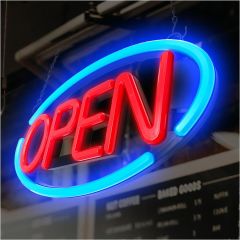 Letrero Neón Led Open, Sin Empaque, 99999900288839, 12