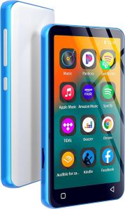 Reproductor MP3 G1 con Bluetooth y WIFI; 16 GB (Azul Blanco); Detalles mínimos no captados por la cámara; 99999900277765;VT 
