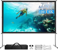 Pantalla de Proyector Frront, Caja Dañada, Rastro de Uso Pequeñas Rayas en los Tubos, 99999900285672, 7.2