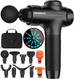 Pistola de masaje de tejido profundo RAEMAO; Caja Dañada; 99999900287528; 1.4