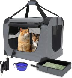 Transportador Para Gatos 24 Pulgadas Gris, Sin Empaque, 99999900280330, 15