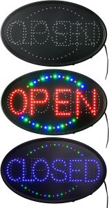 Letrero Neón Led Open/Closed, Sin Empaque, 99999900271714, 12