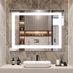 Espejo de Baño Con Luz Led 32 Pulgadas DR, Lux, Caja Dañada, 99999900259342, 11