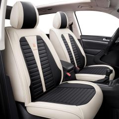 2 Fundas de asiento para carro, de piel sintética; Sin Caja solo empaque; 99999900259226; 7