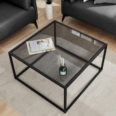 Mesa Centro de Cristal SAYGOER 26.7 Pulgadas, Sin Empaque, 99999900288615, 15