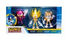 Set 3 Figuras Colección Sonic, Caja Dañada, 99999900267324, 14.2