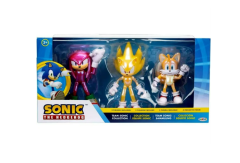 Set 3 Figuras Colección Sonic, Caja Dañada, 99999900272904, 14.2