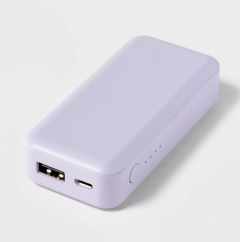 Banco de Energía 4000 mAh Heyday Morado, Caja Dañada, 99999900279137, 1.2