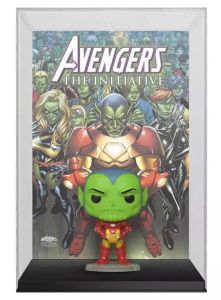 Funko POP! Portada del cómic: Marvel - Skrull como Iron Man; Caja Dañada; 99999900289688; 14