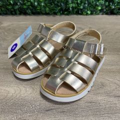 Calzado de niña dorado talla 6, Sin empaque, 1-3, 99999900088373