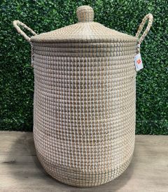 Urna con Tapa de Mimbre 39x66cm #8, Sin Empaque, CG, 99999900234712