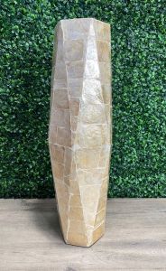Florero de Incrustacion de Nacar Estilo Bambu, Caja Dañada, 15, 99999900234623